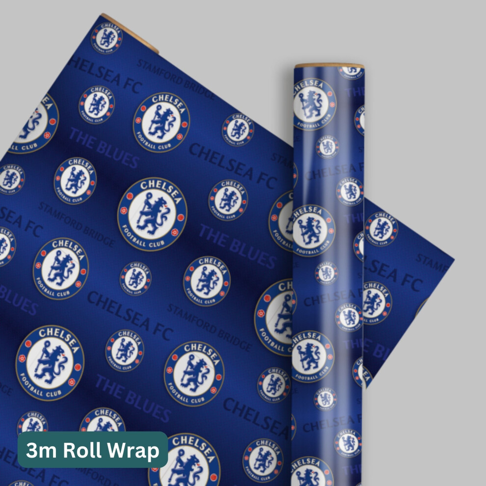 Chelsea FC 3m Wrapping Paper