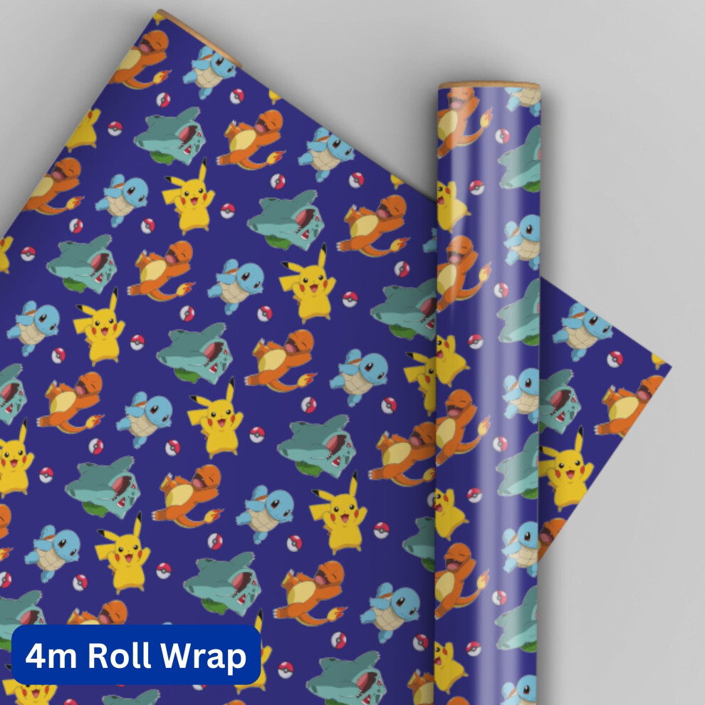 POKEMON ROLL WRAP 4M