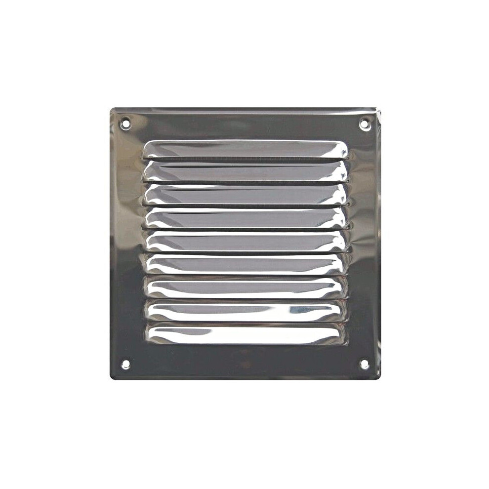 Stainless Steel Air Vent Grille 165Mm X 165Mm 5056517969908
