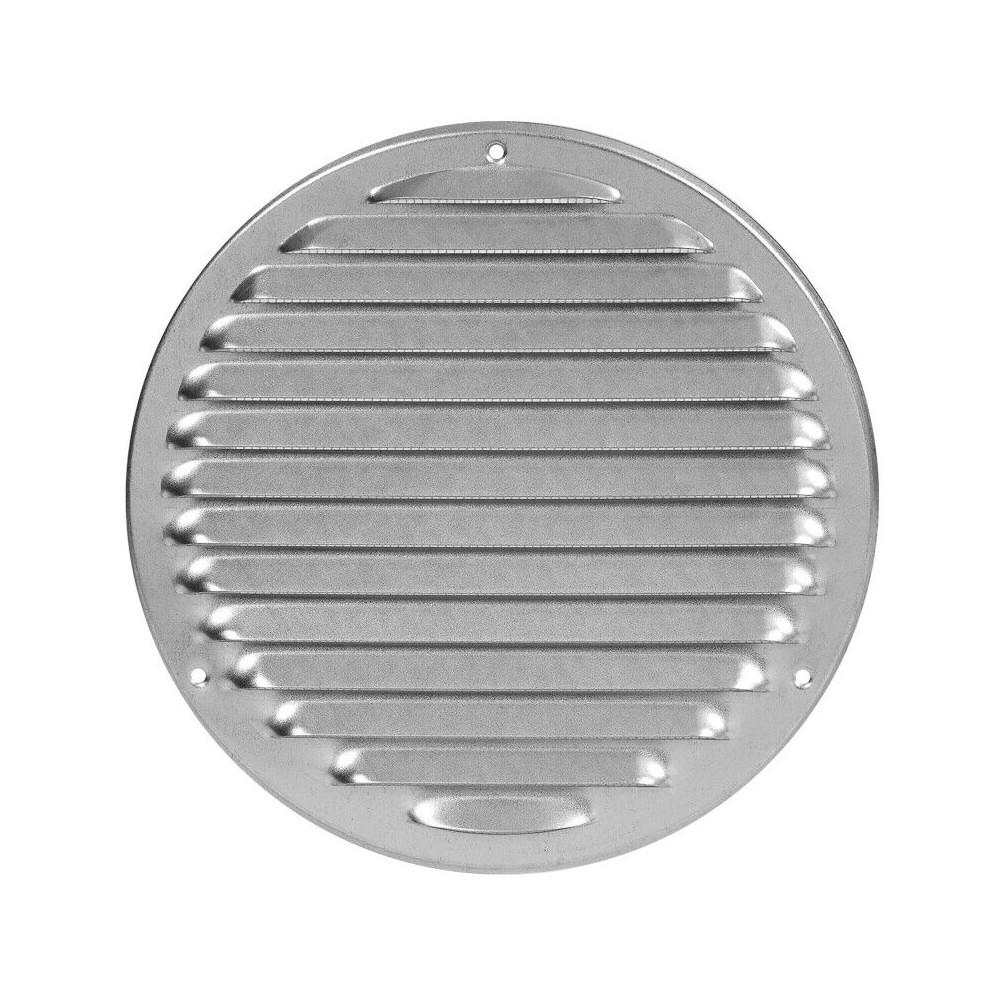 Galvanised Steel Round Air Vent Grille 200Mm / 240Mm 5056517970089
