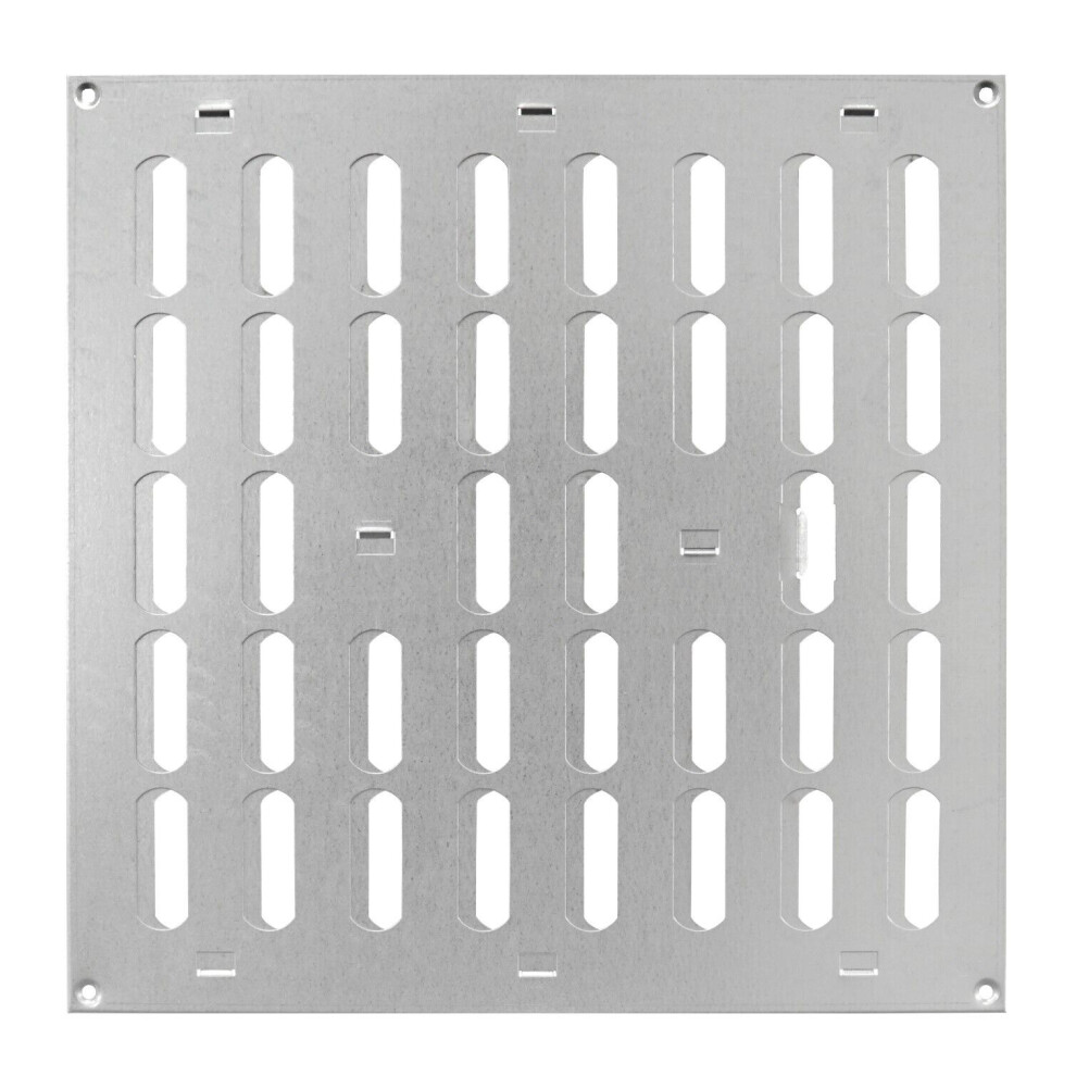 Galvanised Steel Air Vent Grille 300Mm X 300Mm 5056517969854