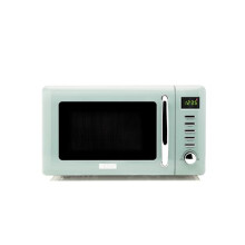 Haden Cotswold Salbei Grün Mikrowelle - 20ltr Kapazität - 800W Mikrowelle - Digitale Kontrollen - 60 Minuten Timer -Auftauen und Express Funktionen