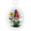 Tobin Janlynn Mini Broderikit 2.75" Oval-Gnome (18 Trådar) 2