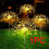 300LED Solar Garden Firework Lights Outdoor Waterproof 200LED Sparklers Solar Lights 6