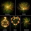 300LED Solar Garden Firework Lights Outdoor Waterproof 200LED Sparklers Solar Lights 9