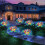 300LED Solar Garden Firework Lights Outdoor Waterproof 200LED Sparklers Solar Lights 2