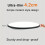 1pc LED Ceiling Light, Modern Round Ceiling Lamp, Waterproof Slim Multicolor Available For Bedroom Living Room Bathroom Balcony 3