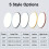 1pc LED Ceiling Light, Modern Round Ceiling Lamp, Waterproof Slim Multicolor Available For Bedroom Living Room Bathroom Balcony 5