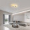 1pc Creative Cloud Shape Ceiling Light, LED Ceiling Light, Home Decoration Ceiling Light, Acrylic White Ceiling Light 2