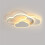 (White) 1pc Creative Cloud Shape Ceiling Light, LED Ceiling Light, Home Decoration Ceiling Light, Acrylic White Ceiling Light 1
