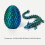 Surprise Dragon Egg Articulating Gemstone Dragon Toy - 3D Printed Dragons 13