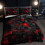 3pcs Duvet Cover Set (1*Duvet Cover   2*Pillowcase, Without Core), Red Grid Print Bedding Set 2