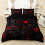3pcs Duvet Cover Set (1*Duvet Cover   2*Pillowcase, Without Core), Red Grid Print Bedding Set 11