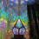 Moroccan Mosaic Bohemian Starry Sky Colorful Table Bedside Lamp Light 6