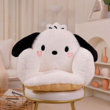 (Pochacco) Sanrio Plush Cushion Backrest Cinnamoroll Kuromi Chair Bedroom Cartoon Winter