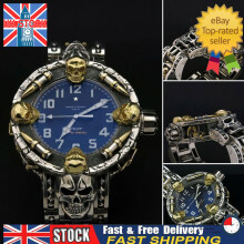 Punk Skull Watch for Men Women Cool Style Wrist Watches Gift NEW