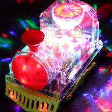 (Electric Light And Music Gear Train) Children's Electric Toys With Lights, Music, And Omnidirectional Walking Gears