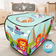 (Green) Interactive Cartoon Bus Game House - Automatically Pops Open For Hours Of Outdoor Fun For Kids!