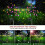 1pc Outdoor Solar Cherry Blossom Tree Lights, 20 LEDs Waterproof Solar Garden Decorative Lights 5