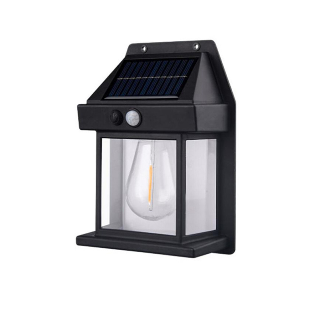 (Black, Solar Wall Light) 1pc LED Solar Wall Lights Outdoor, Motion Sensor Courtyard Garden Solar  Lights, Camping, Outdoor Lighting