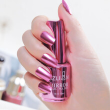 (b) Metal nail polish magic mirror effect chrome nail polish varnish