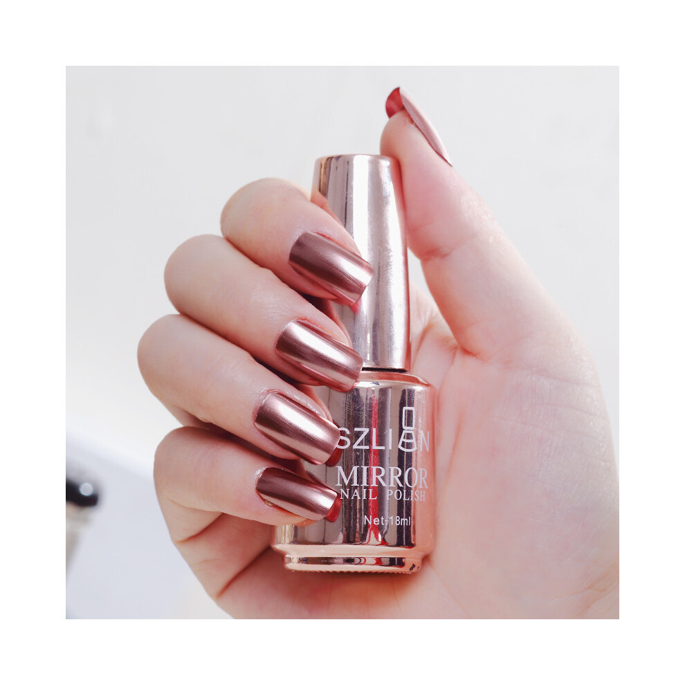 Srj Star (D) Metal Nail Polish Magic Mirror Effect Chrome Nail Polish Varnish