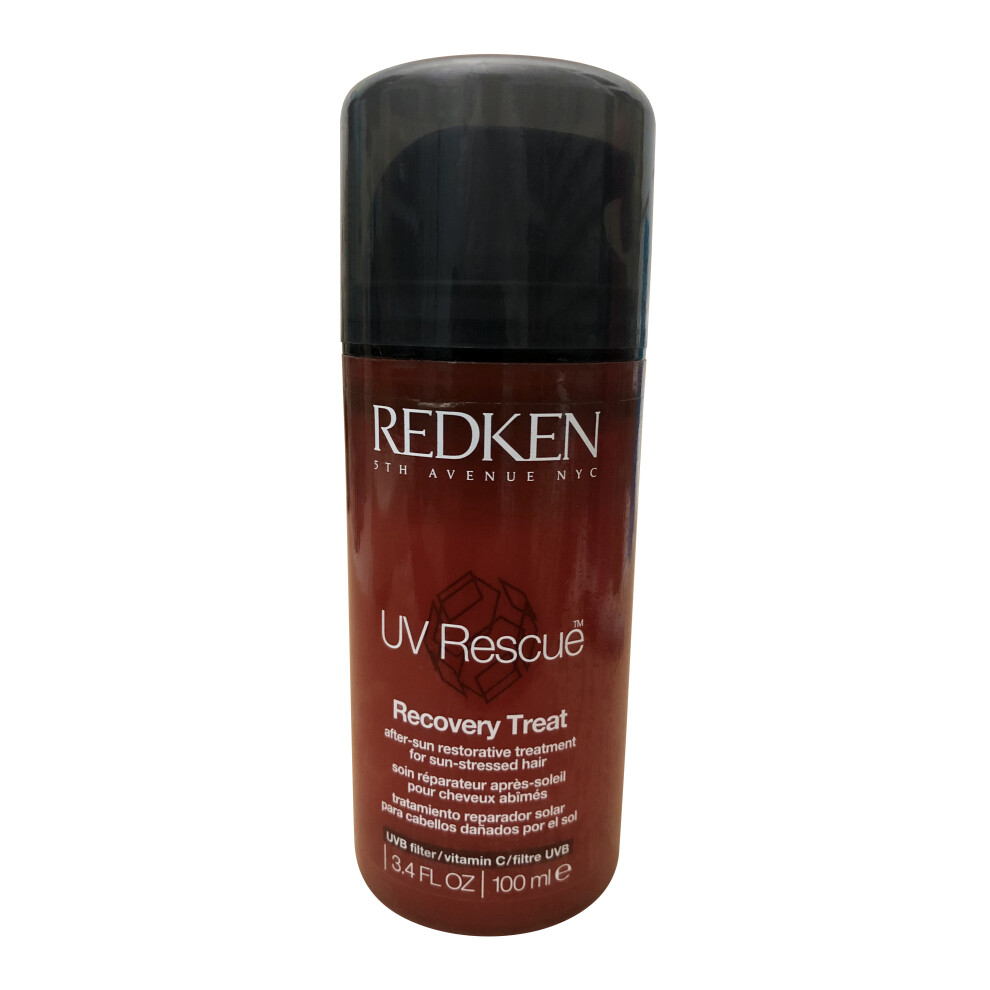 Redken UV Rescue Recovery Treat After Sun Restorative Treatment 3.4 OZ