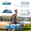 Outsunny Outsunny 3000mm Waterproof Camping Tent w/ Porch & Sewn in Groundsheet, Blue 7