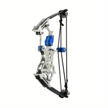 (1pc) Stainless Steel Mini Composite Bow Archery Set, Bow Decompression Toy For Outdoor Activities, Competitive Events And Entertainment