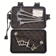 (4 Arrows) Mini Archery Bow Set, Mini Compound Bow Metal Catapult, RH/LH For Outdoor Entertainment, Fun Gift For Christmas And Birthday