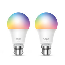 Tapo L530B - LED light bulb - B22 - 8.7 W (equivalent 60 W) - class F - 16 million colours - 2500-6500 K (pack of 2)