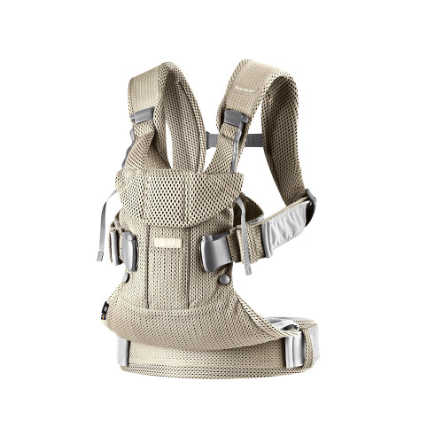 BABYBJÖRN BabyBjörn Baby Carrier One Air, 3D Mesh, Grey beige