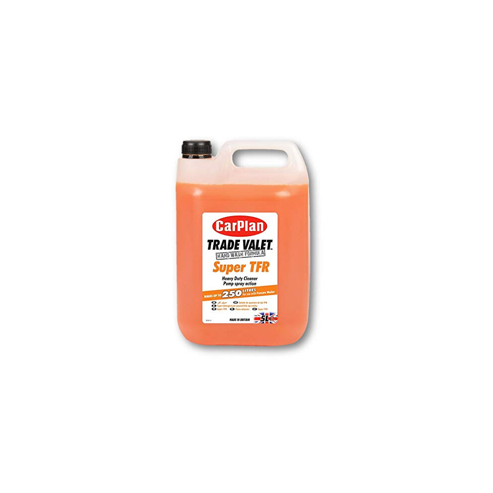 Carplan Trade Valet Hand Wash Car Concentrate Super Tfr, 5 L - Image 9
