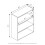Furinno 3-Tier Open Shelf Bookcase, Engineered Wood, Plain White 8