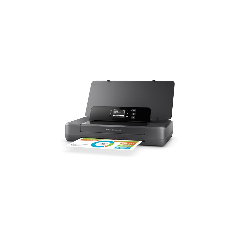 Hp 2M32h38 Officejet 200 Colour Wireless Mobile Printer, Black