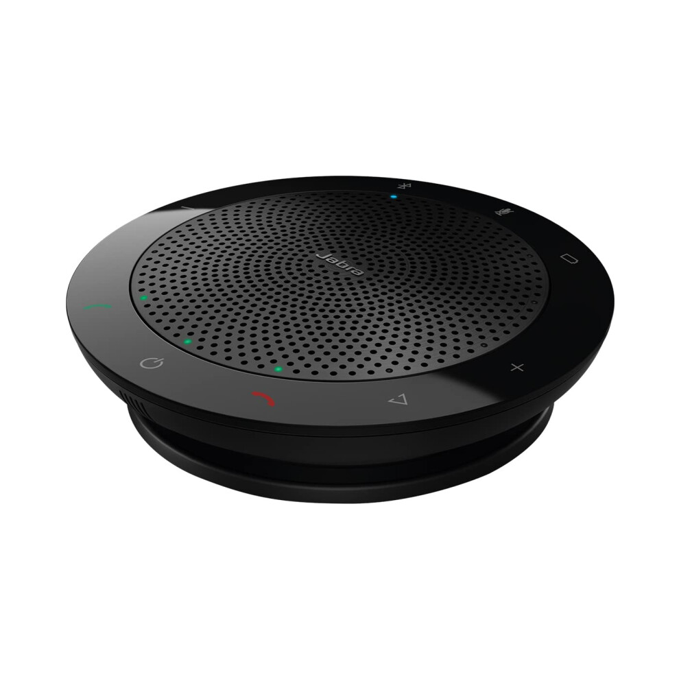 Jabra Speak 510 Speaker â Portable Bluetooth Speaker, Conference Speaker â Connects to Laptops, Smartphones and Tablets â USB Plug