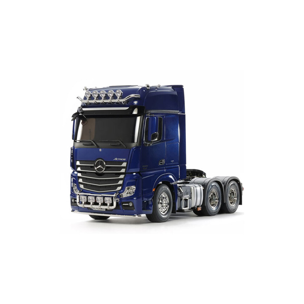 TAMIYA 56354 Mercedes-Benz Actros 3363 6x4 GigaSpace Pearl Blue Kit 1:14 Scale