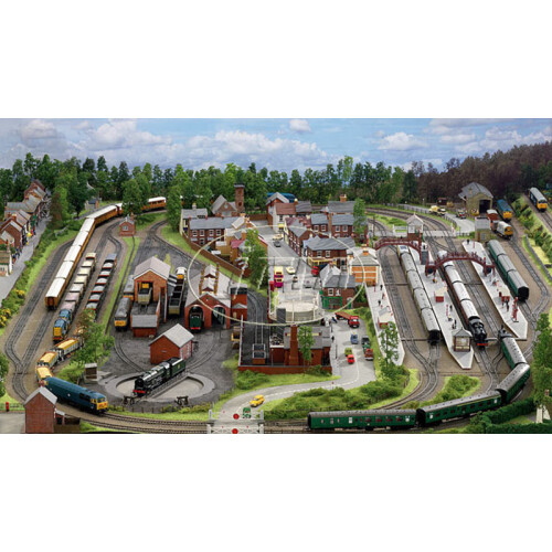 Hornby HORNBY Digital Train Set HL5 Huge Jadlam Layout with 2 Trains 1