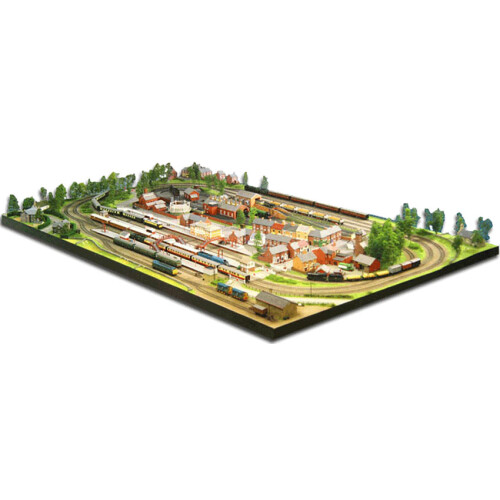 Hornby HORNBY Digital Train Set HL5 Huge Jadlam Layout with 2 Trains 2
