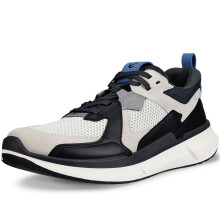 (10 (44EU) UK, White/Sky) ECCO Mens Biom 2.2 Leather Ultra-Light Breathable Trainers Sneakers Shoes