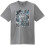 Vans (S, Grey) Vans Mens Night Garden Box Crew Neck Short Sleeve T-Shirt Tee Top 1