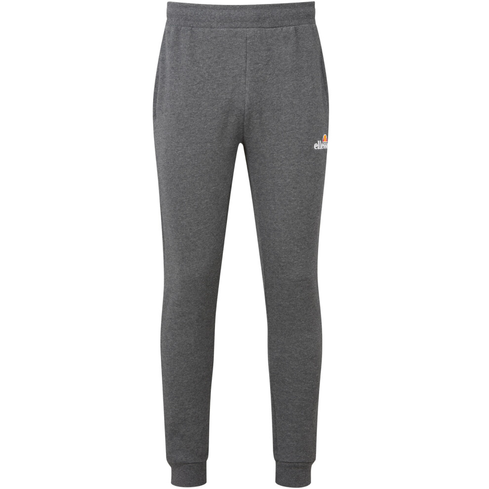 (S, Dark Grey) Ellesse Mens Pettni Track Pants Sweatpants Jogging Bottoms Joggers