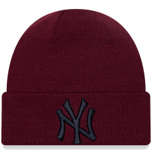 (Child (4-6 Yrs), Dark Red) New Era Kids New York Yankees League Essentials Warm Winter Beanie - Dark Red