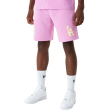(3XL, Pink) New Era LA Dodgers MLB Pastel Elasticated Shorts - Pink