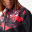 New Era (L, Black) New Era Mens Chicago Bulls All Over Pattern Panel Track Jacket Top - Black 3