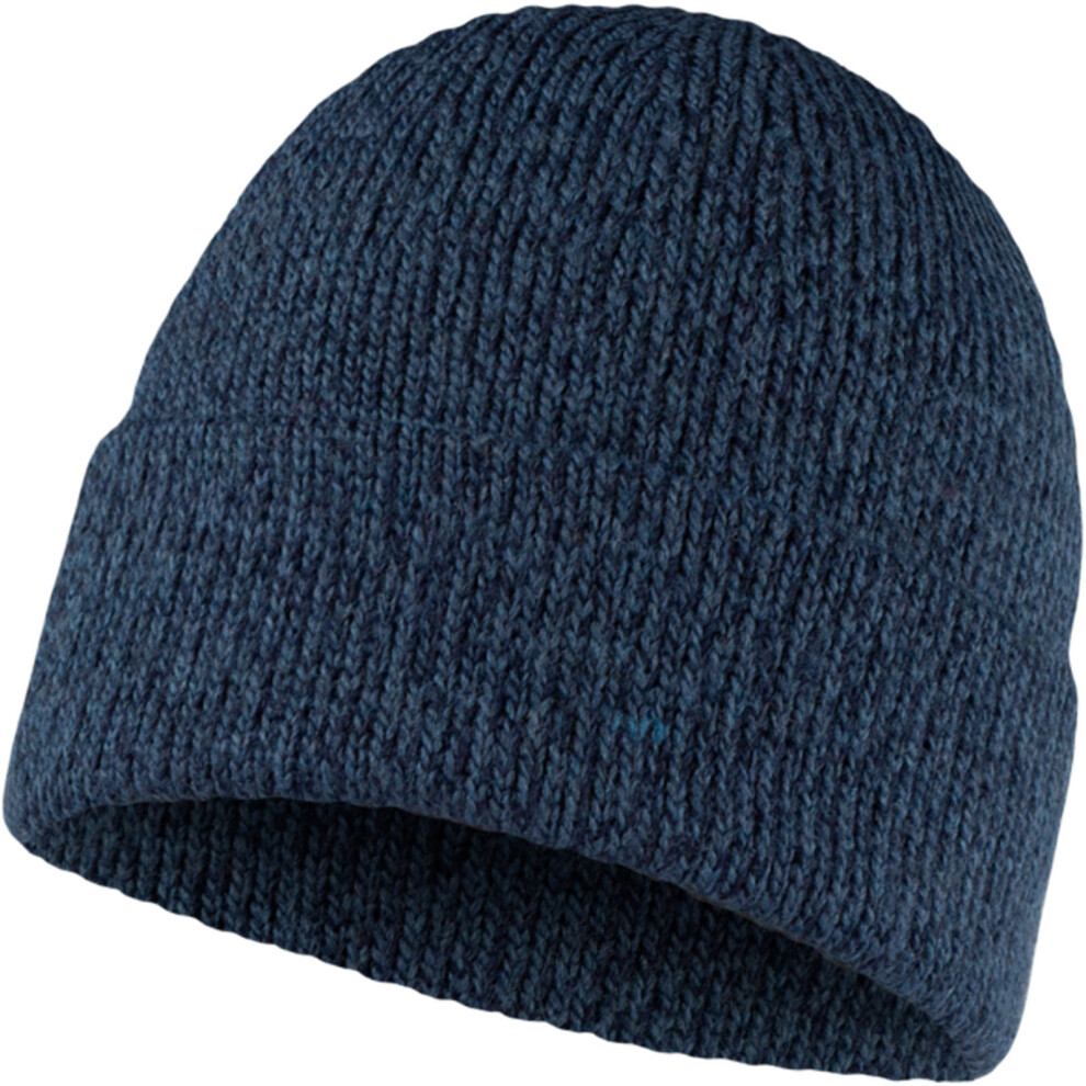 (One Size, Denim) Buff Unisex Knitted Warm Winter Beanie Hat