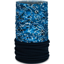Buff Unisex Kids Tivat Polar Fleece Tubular Bandana Scarf - Blue