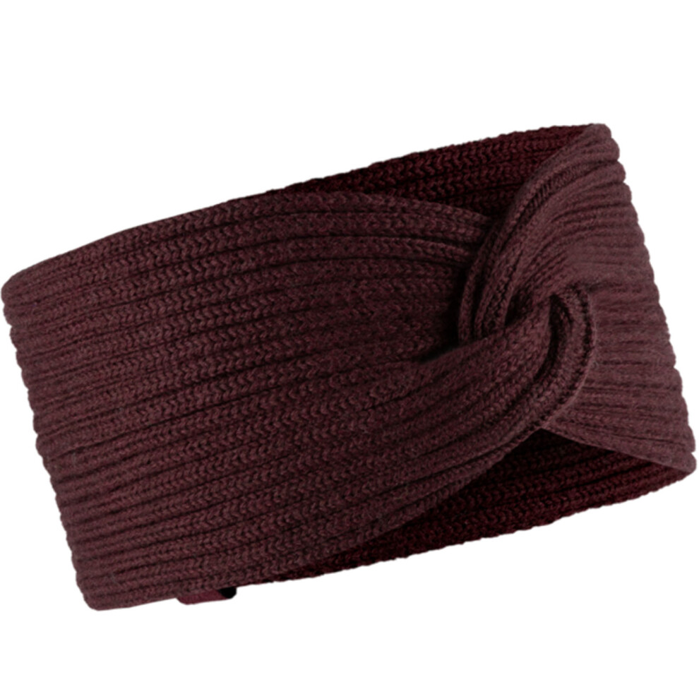 (One Size, Maroon) Buff Unisex Winter Warm Knitted Headband