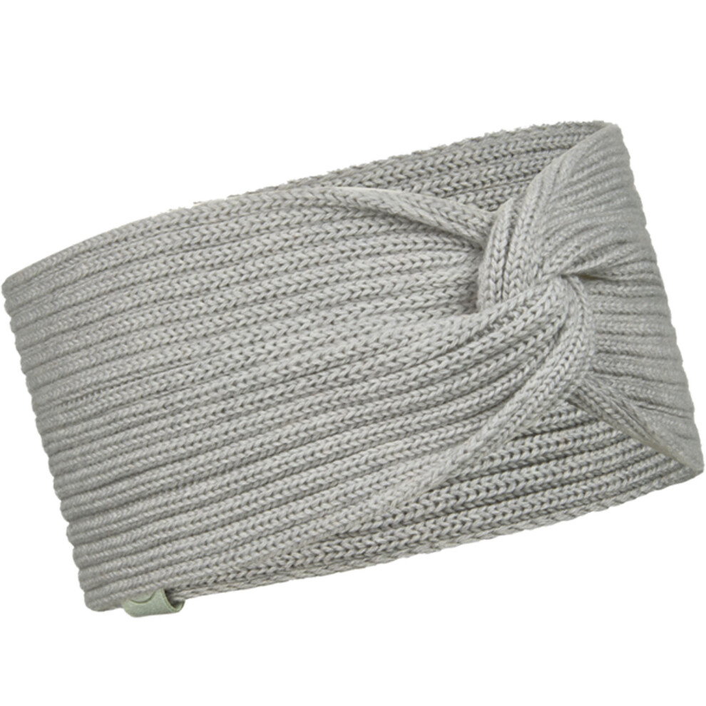 (One Size, Light Grey) Buff Unisex Winter Warm Knitted Headband