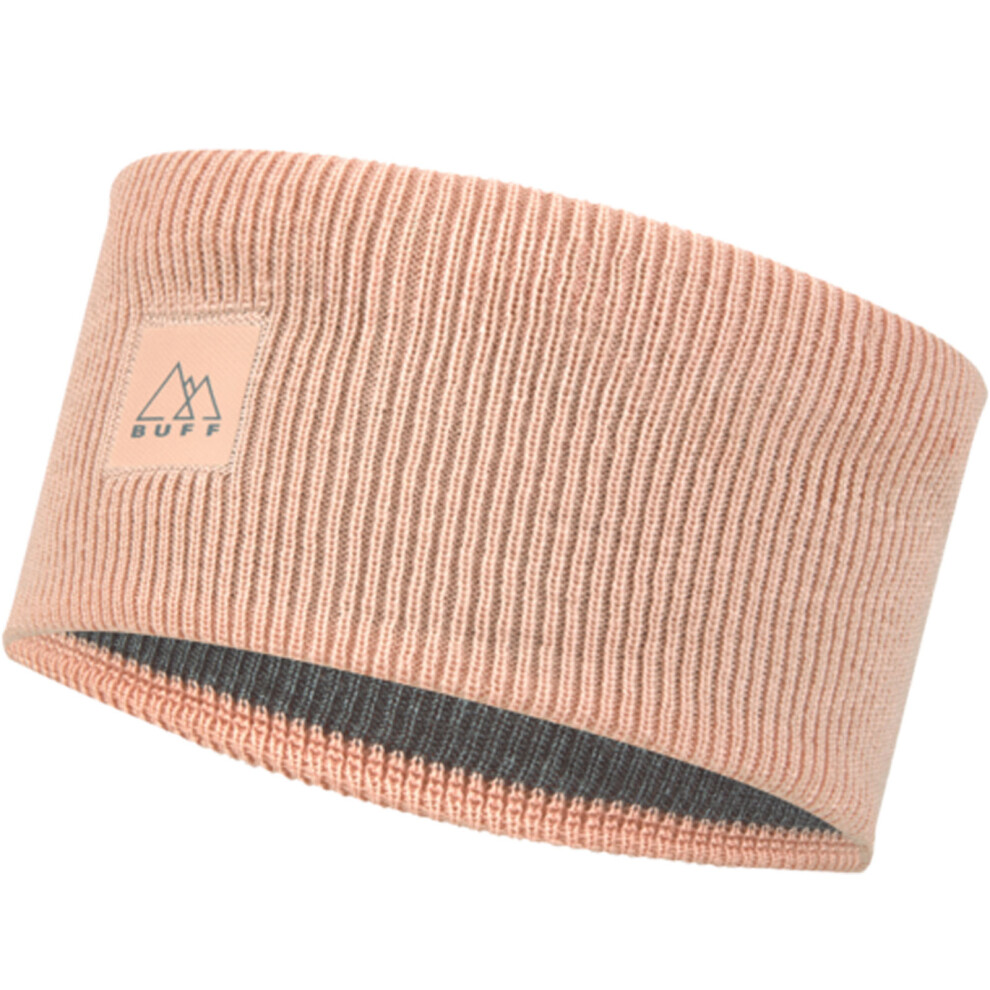 (One Size, Pale Pink) Buff Unisex Winter Warm CrossKnit Headband